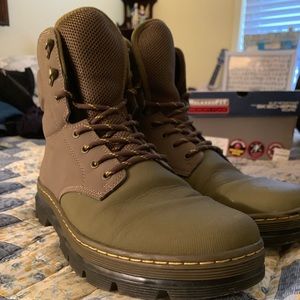Olive Green Dr. Marten Combat (Unisex)